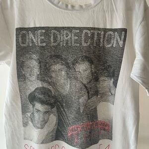One direction San Diego 2013 concert tee shirt white